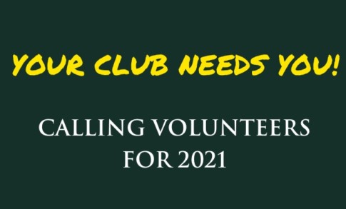 Volunteers Needed for 2021 Season